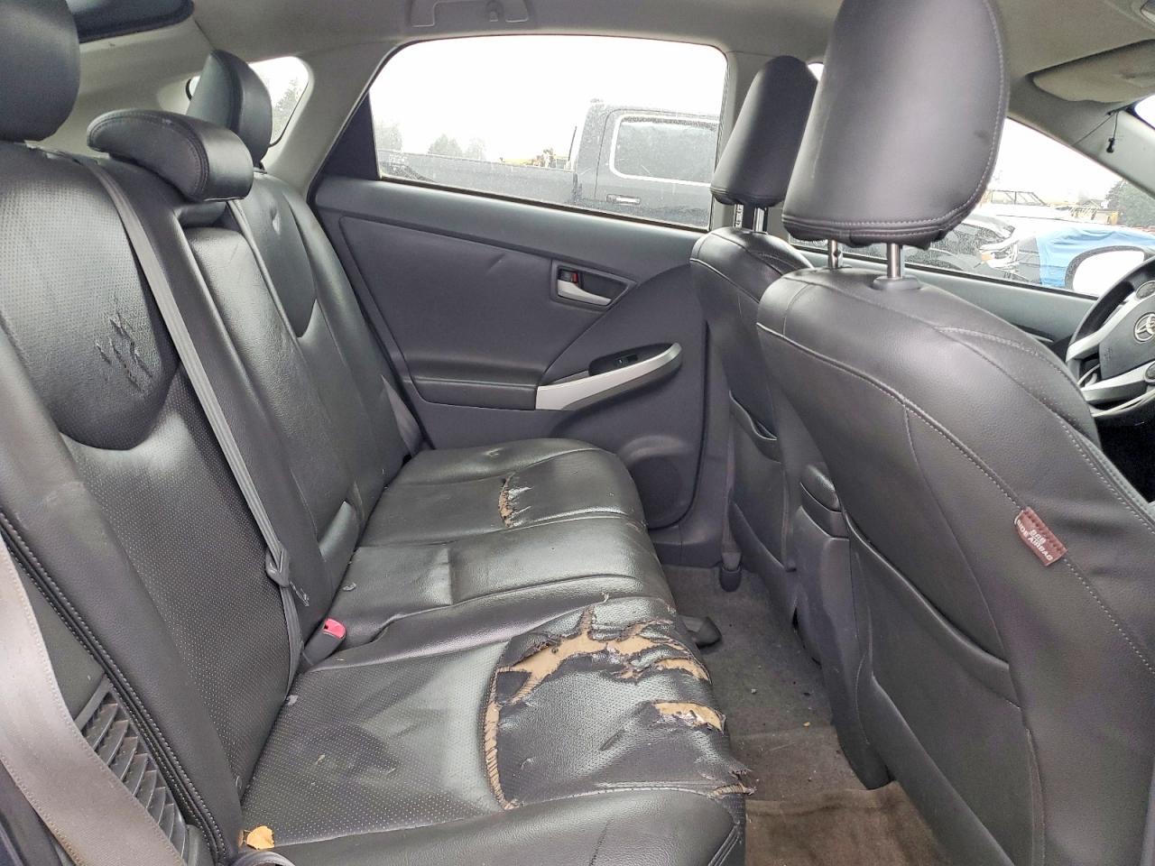 2010 Toyota Prius Ii Серый vin: JTDKN3DU4A1267775