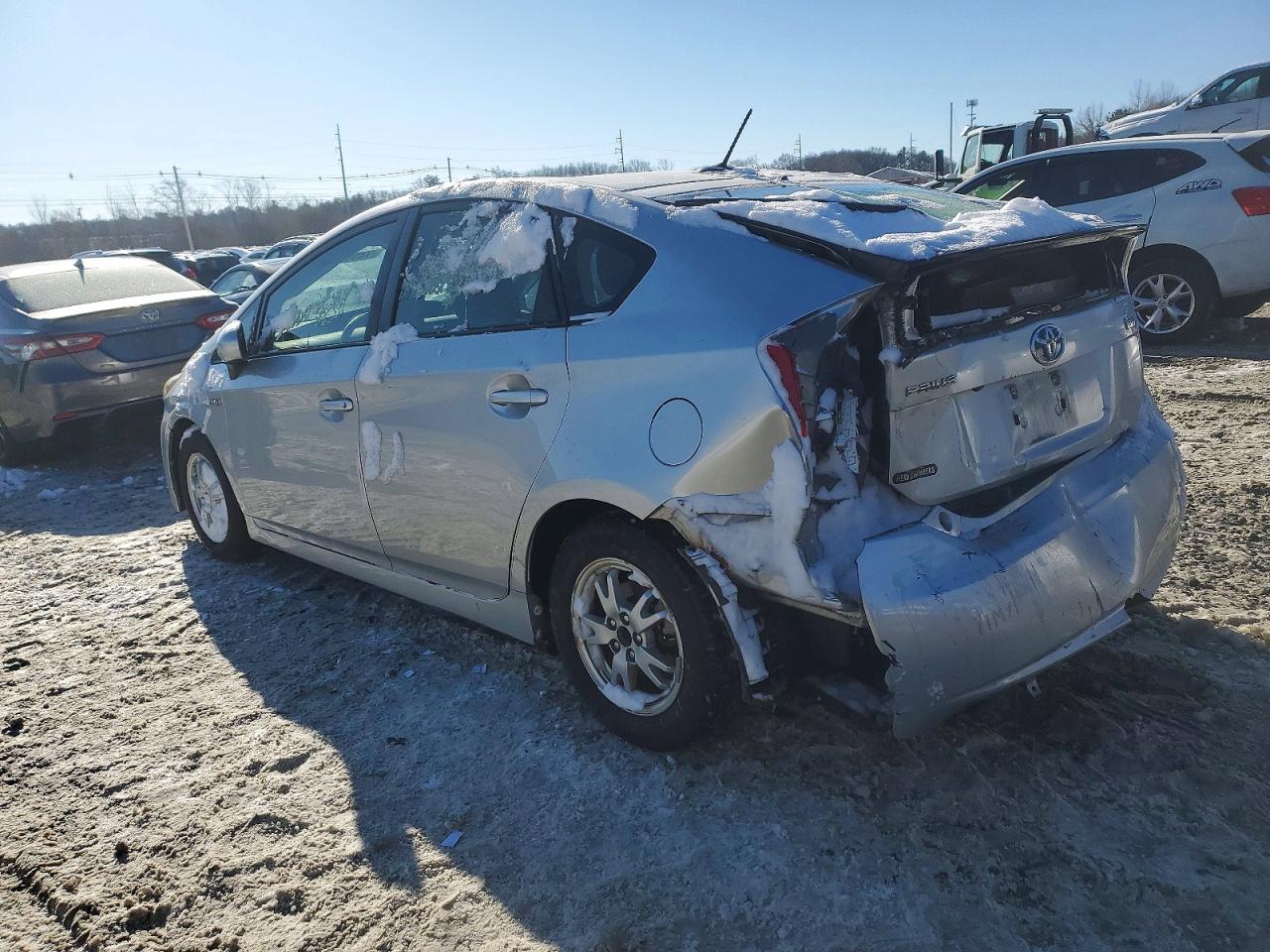 2010 Toyota Prius Iii Серебряный vin: JTDKN3DU4A1268800