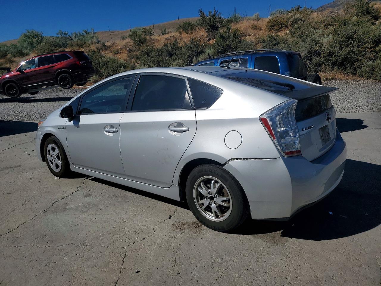 2010 Toyota Prius Iii Silver vin: JTDKN3DU4A1279487