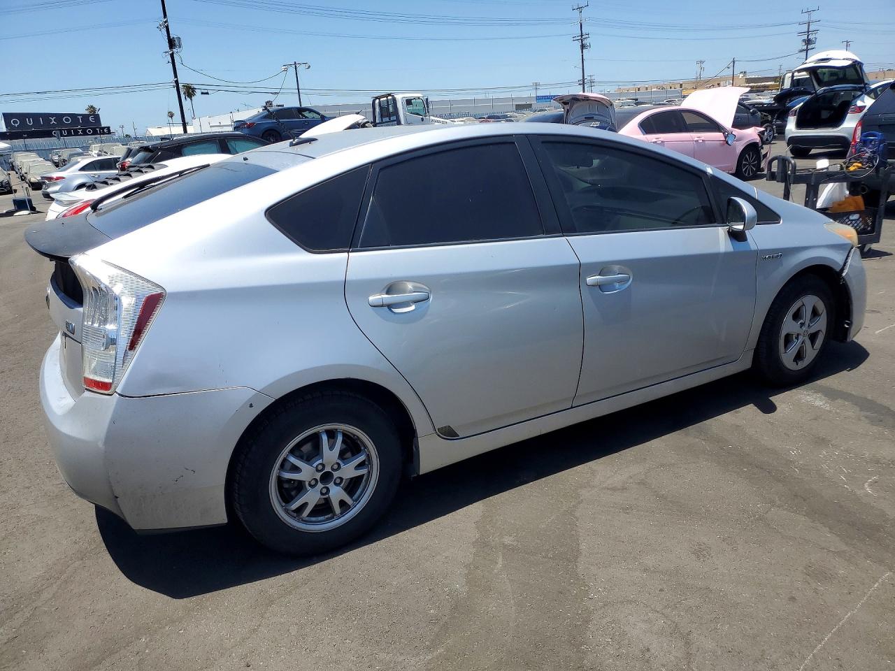2010 Toyota Prius Ii Серебряный vin: JTDKN3DU4A5111390