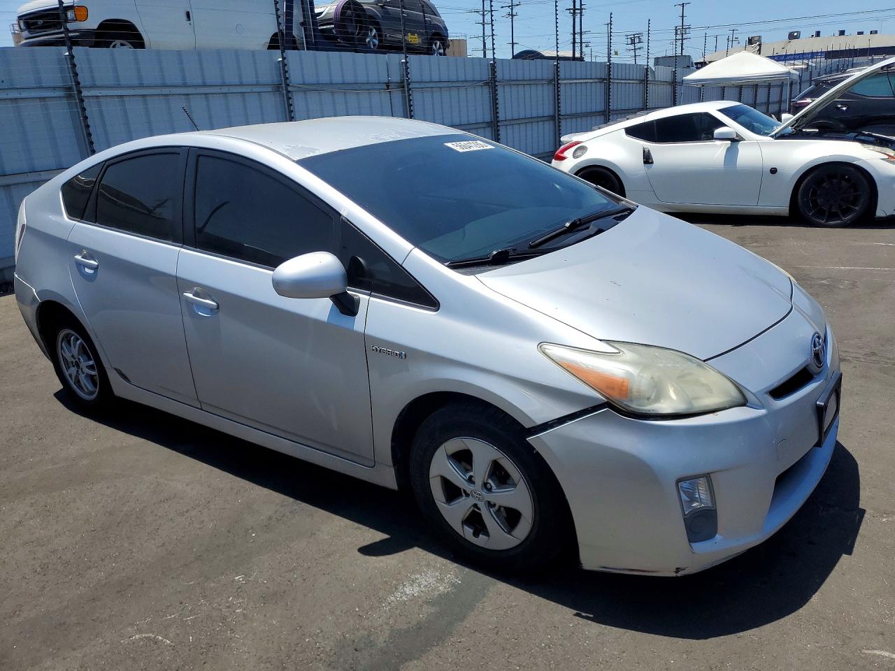 2010 Toyota Prius Ii Серебряный vin: JTDKN3DU4A5111390
