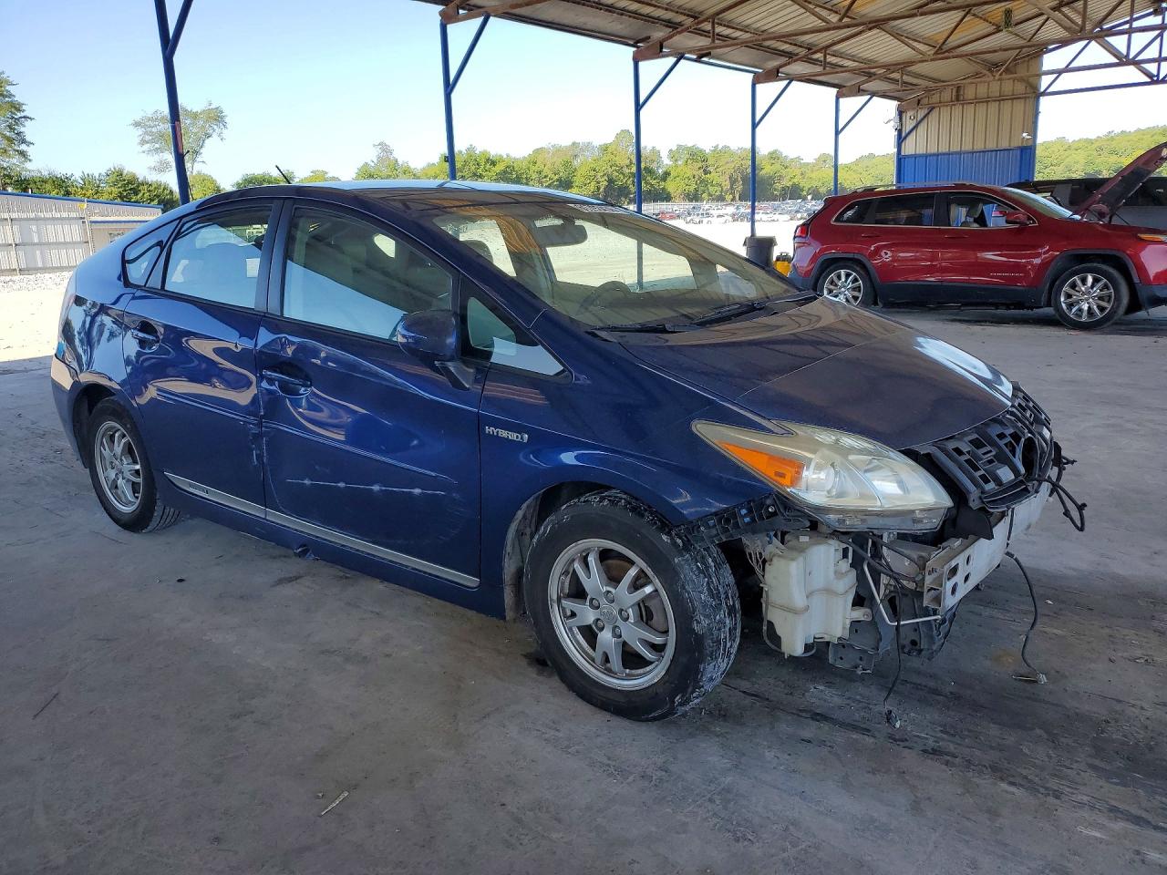 2011 Toyota Prius Three Синий vin: JTDKN3DU4B0258243