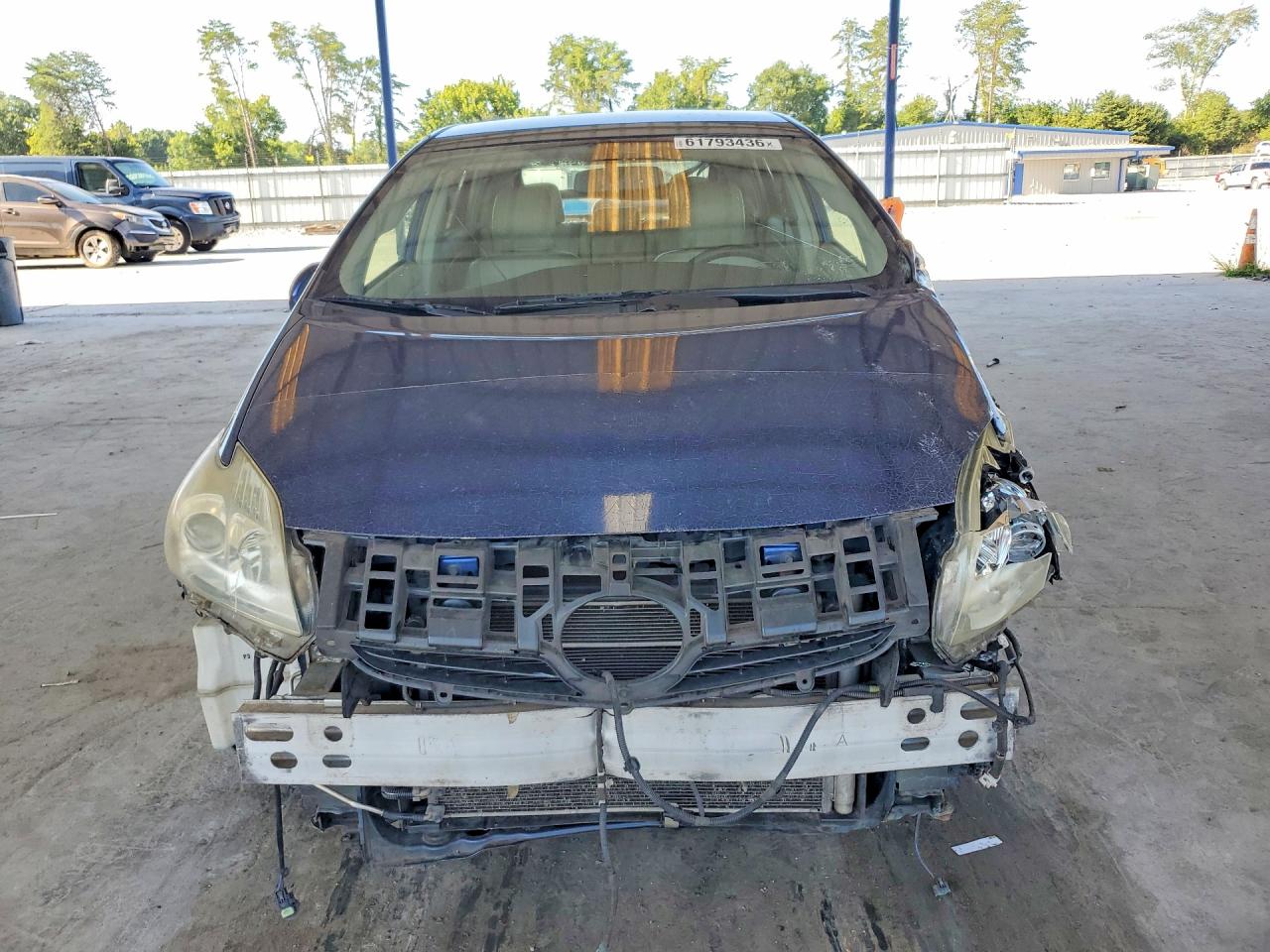 2011 Toyota Prius Three Синий vin: JTDKN3DU4B0258243