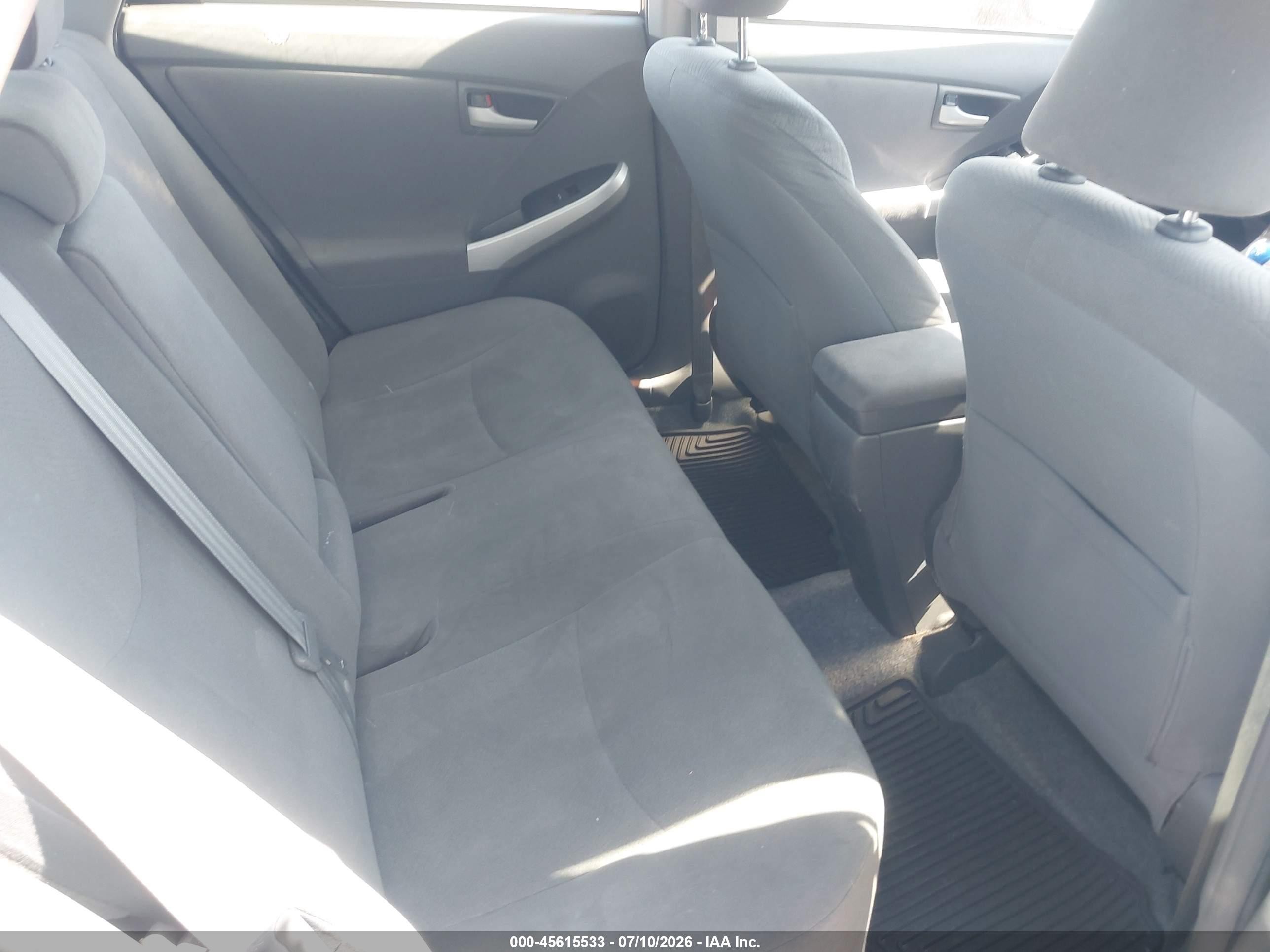 2011 Toyota Prius Two Gray vin: JTDKN3DU4B0263071