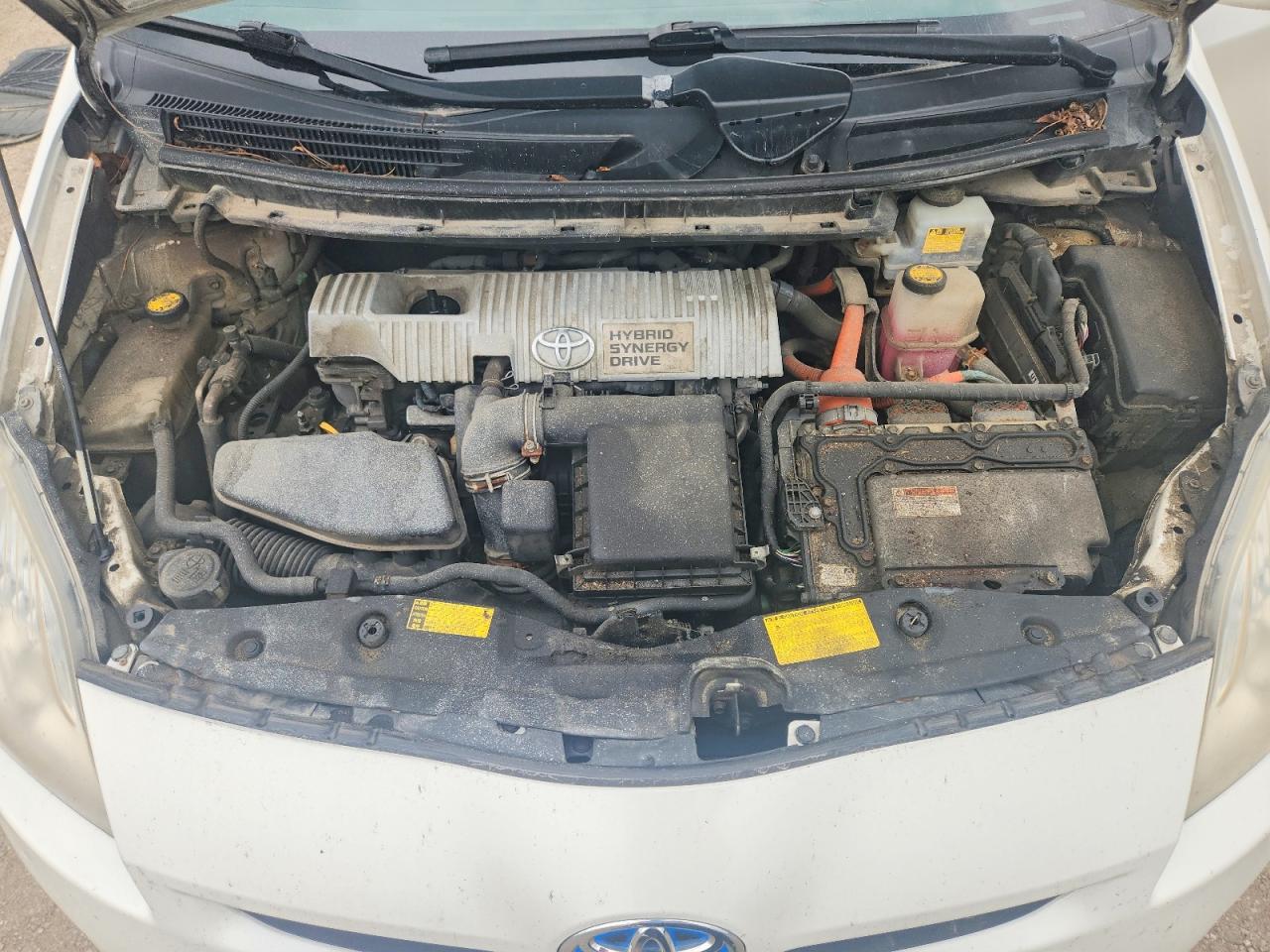2011 Toyota Prius Unknown White vin: JTDKN3DU4B0268920