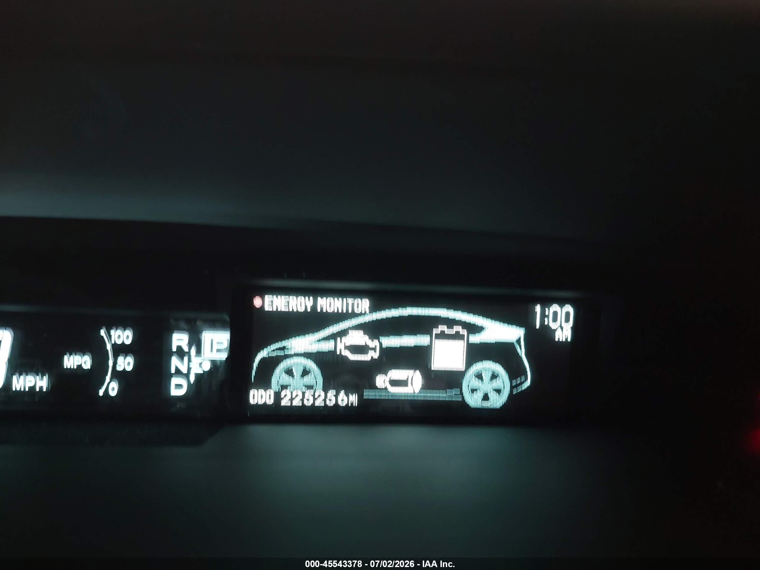 2011 Toyota Prius Three Gray vin: JTDKN3DU4B0270196