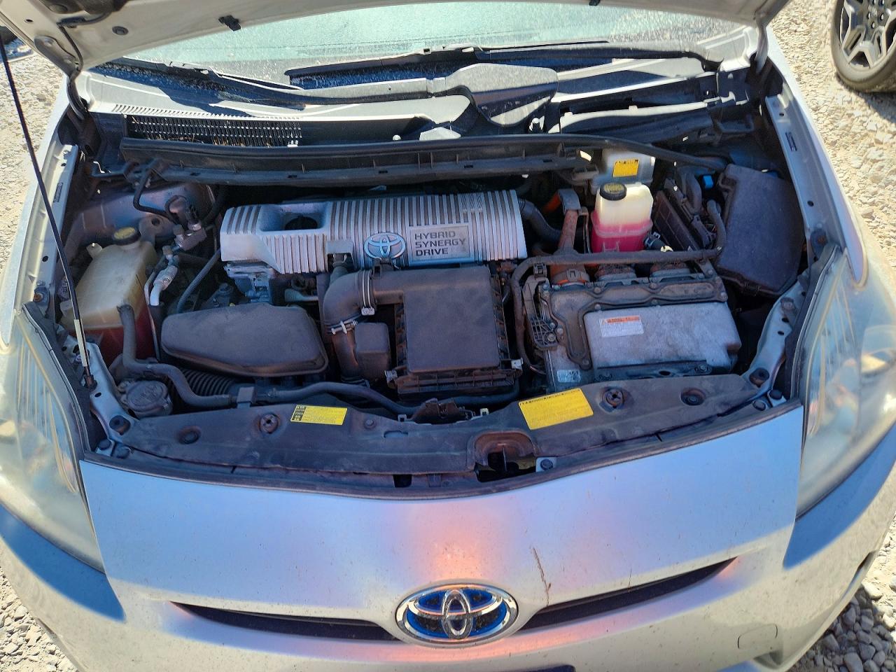2011 Toyota Prius Four Silver vin: JTDKN3DU4B0270294