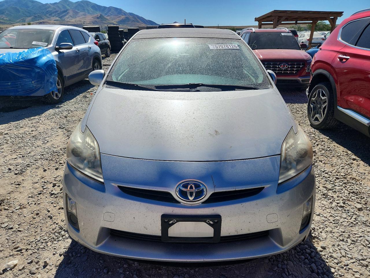 2011 Toyota Prius Four Silver vin: JTDKN3DU4B0270294
