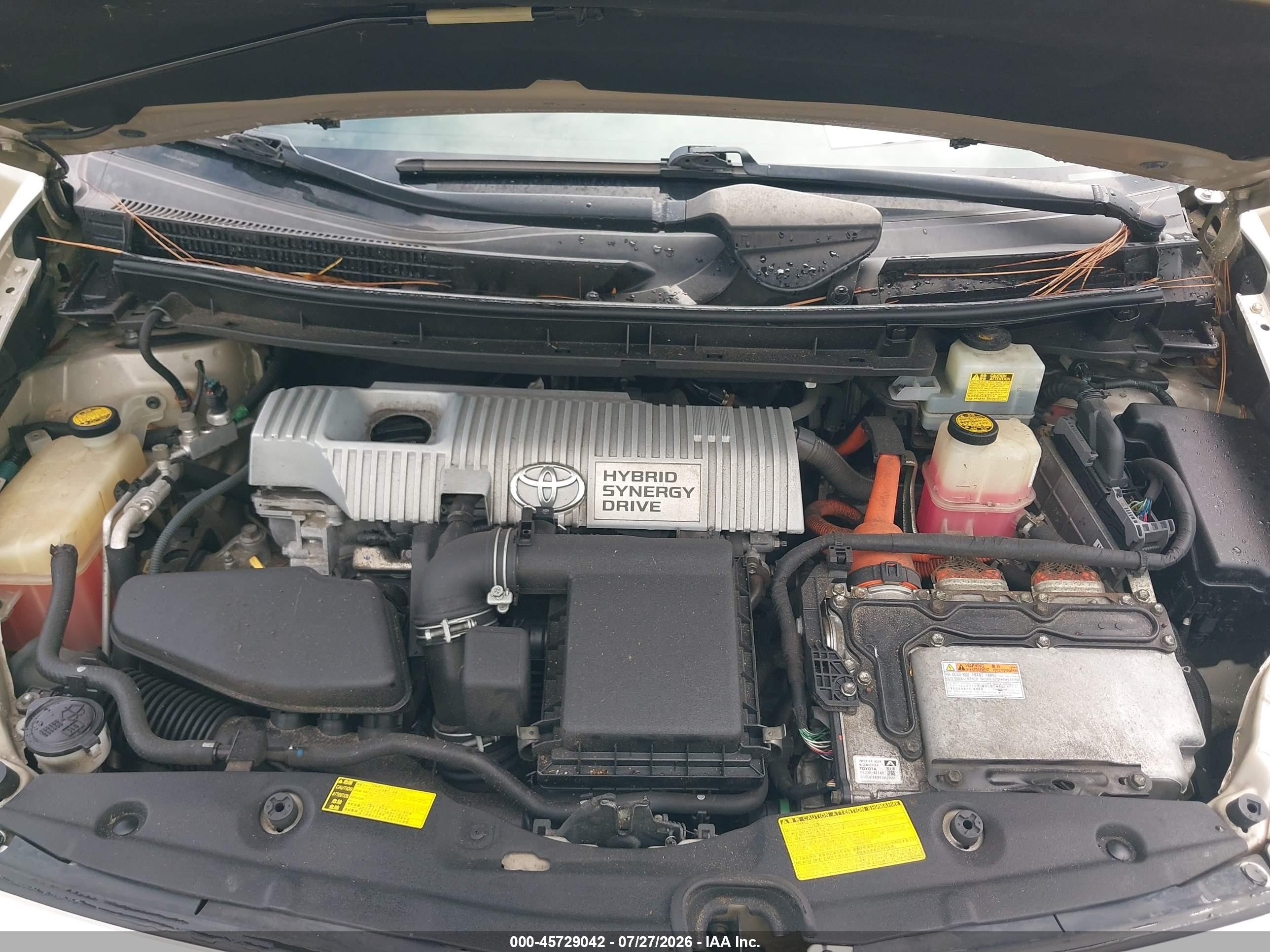 2011 Toyota Prius Two Gold vin: JTDKN3DU4B0270604
