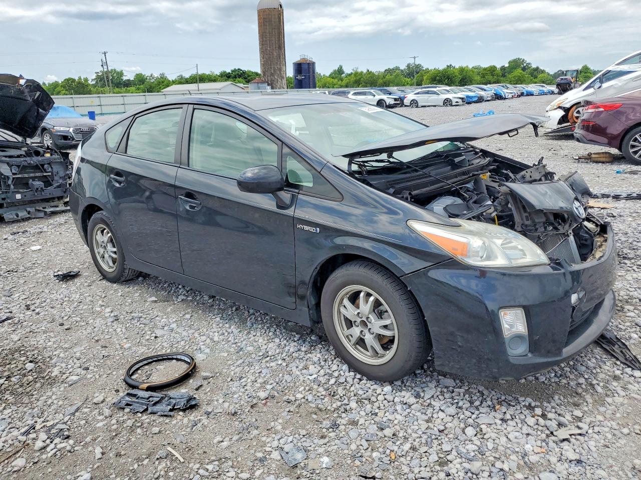 2011 Toyota Prius Two Black vin: JTDKN3DU4B0283868