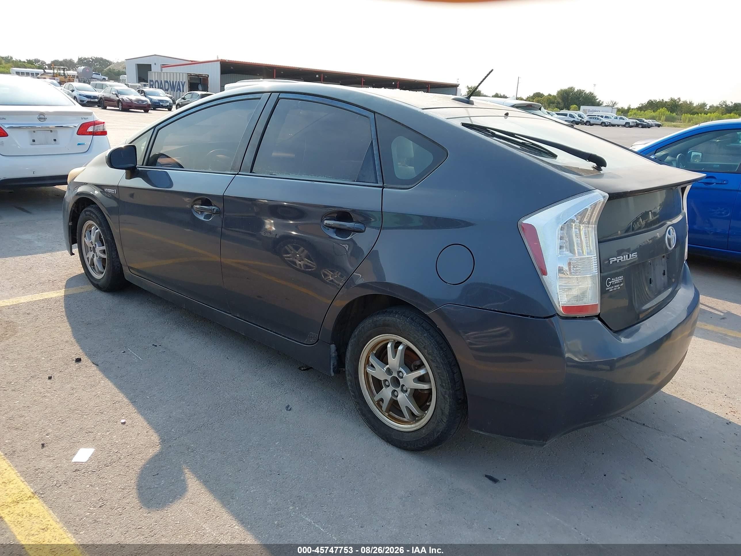 2011 Toyota Prius Two Gray vin: JTDKN3DU4B0284812