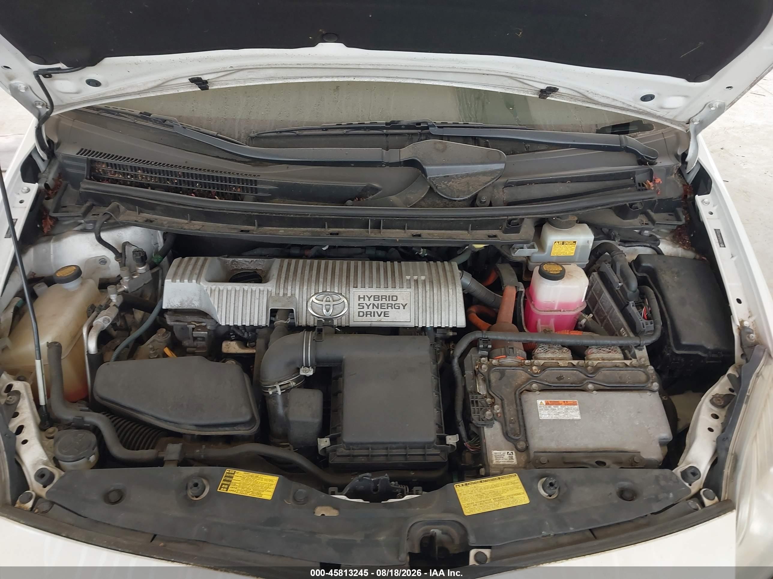 2011 Toyota Prius Four White vin: JTDKN3DU4B0328002