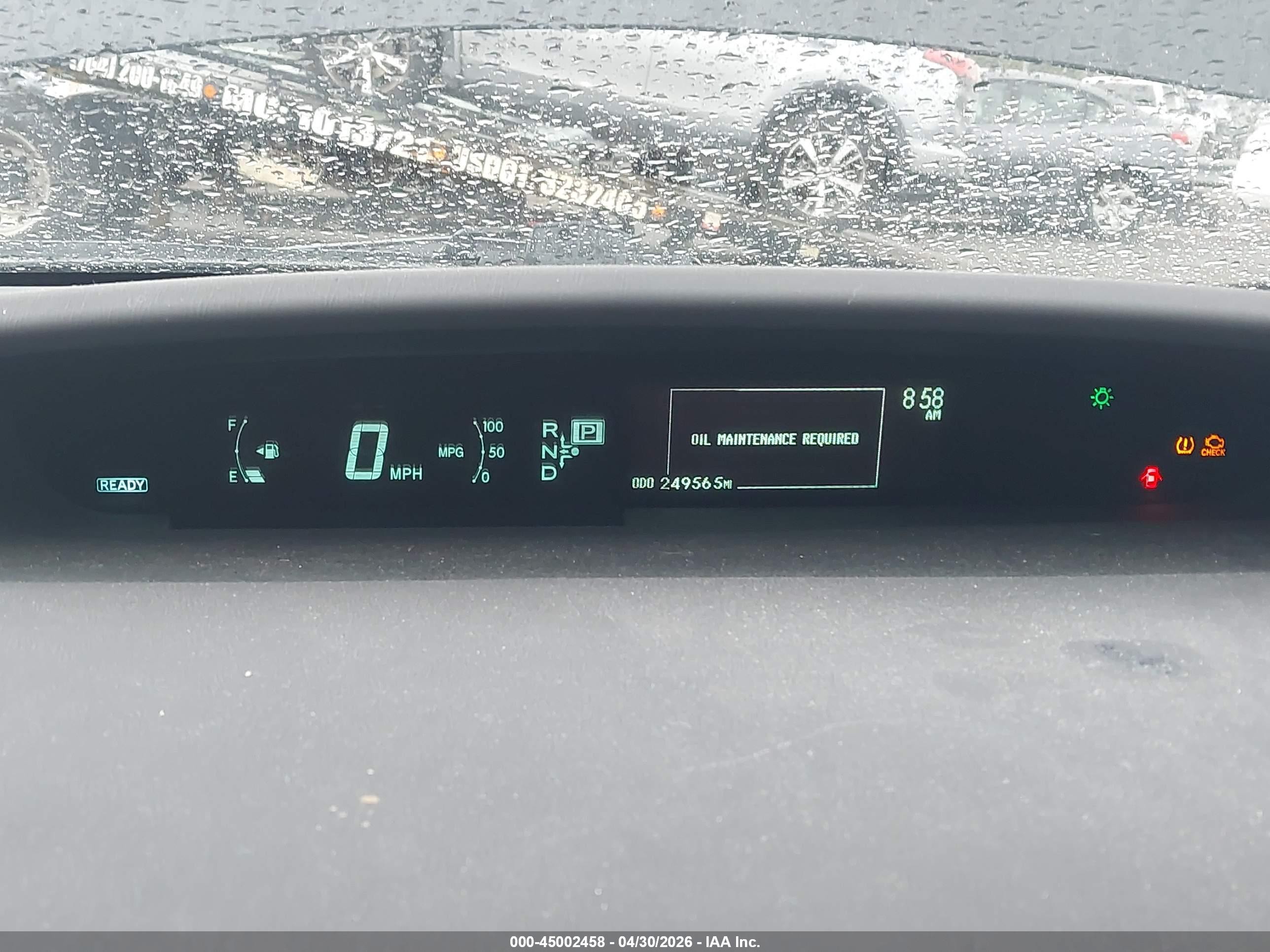 2011 Toyota Prius Two Gray vin: JTDKN3DU4B1355727