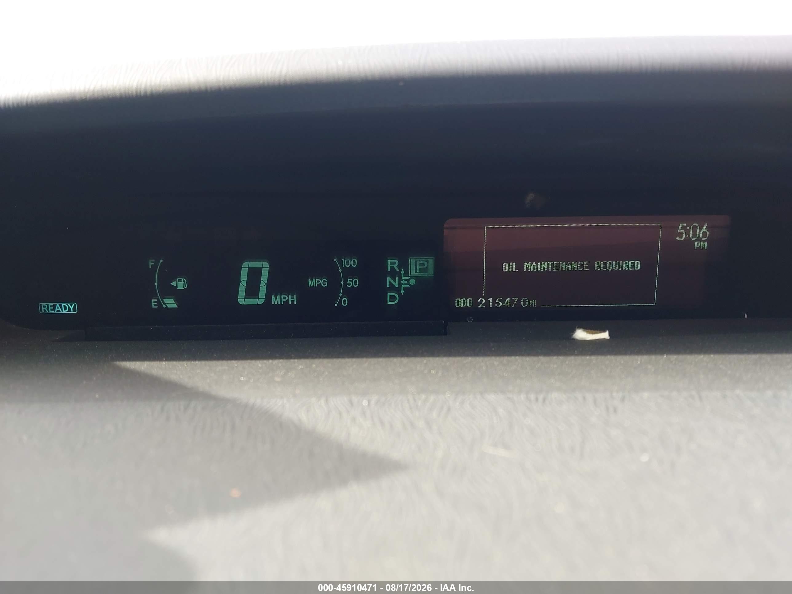 2011 Toyota Prius Two Blue vin: JTDKN3DU4B1357509
