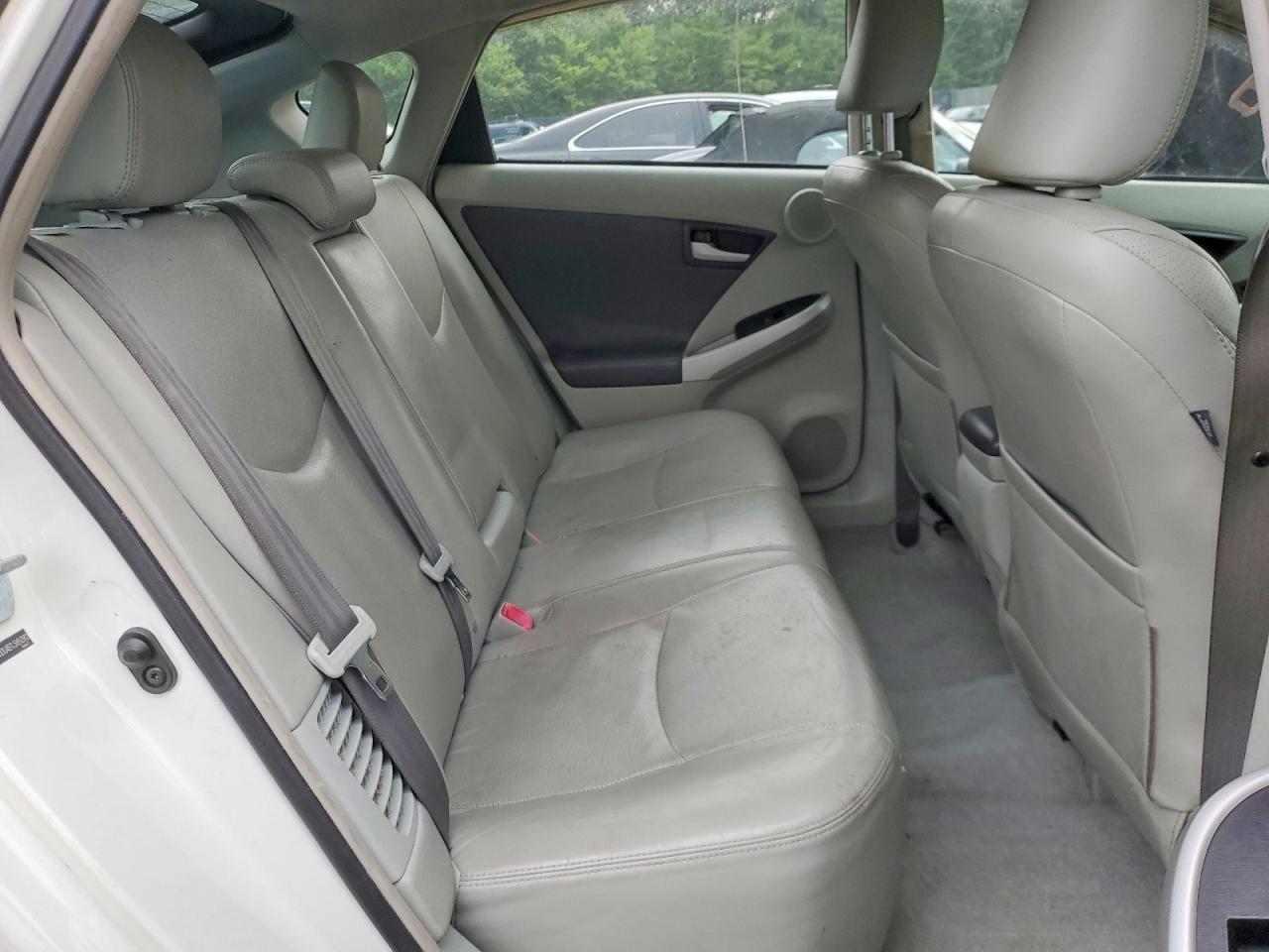 2011 Toyota Prius Five Белый vin: JTDKN3DU4B1365092