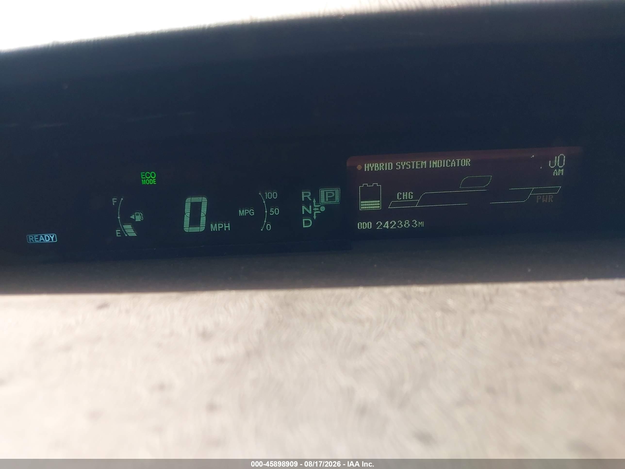2011 Toyota Prius Two Gray vin: JTDKN3DU4B1420110