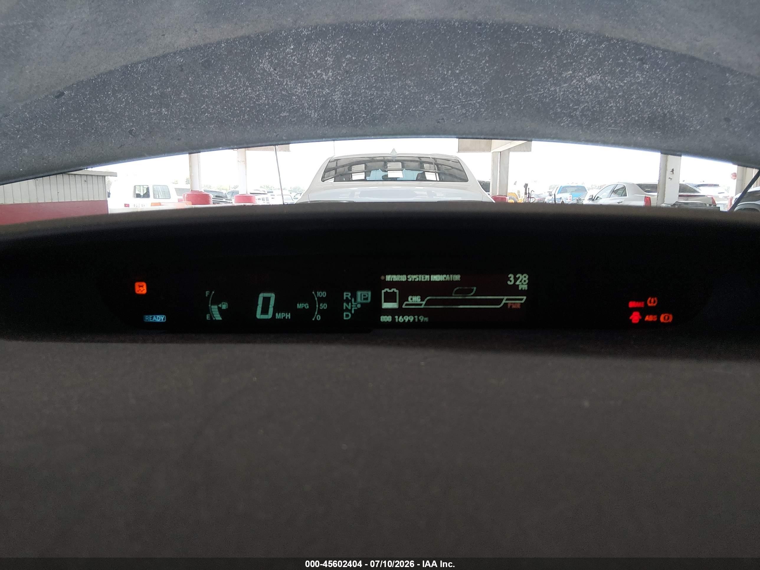 2011 Toyota Prius Two Gray vin: JTDKN3DU4B1432080
