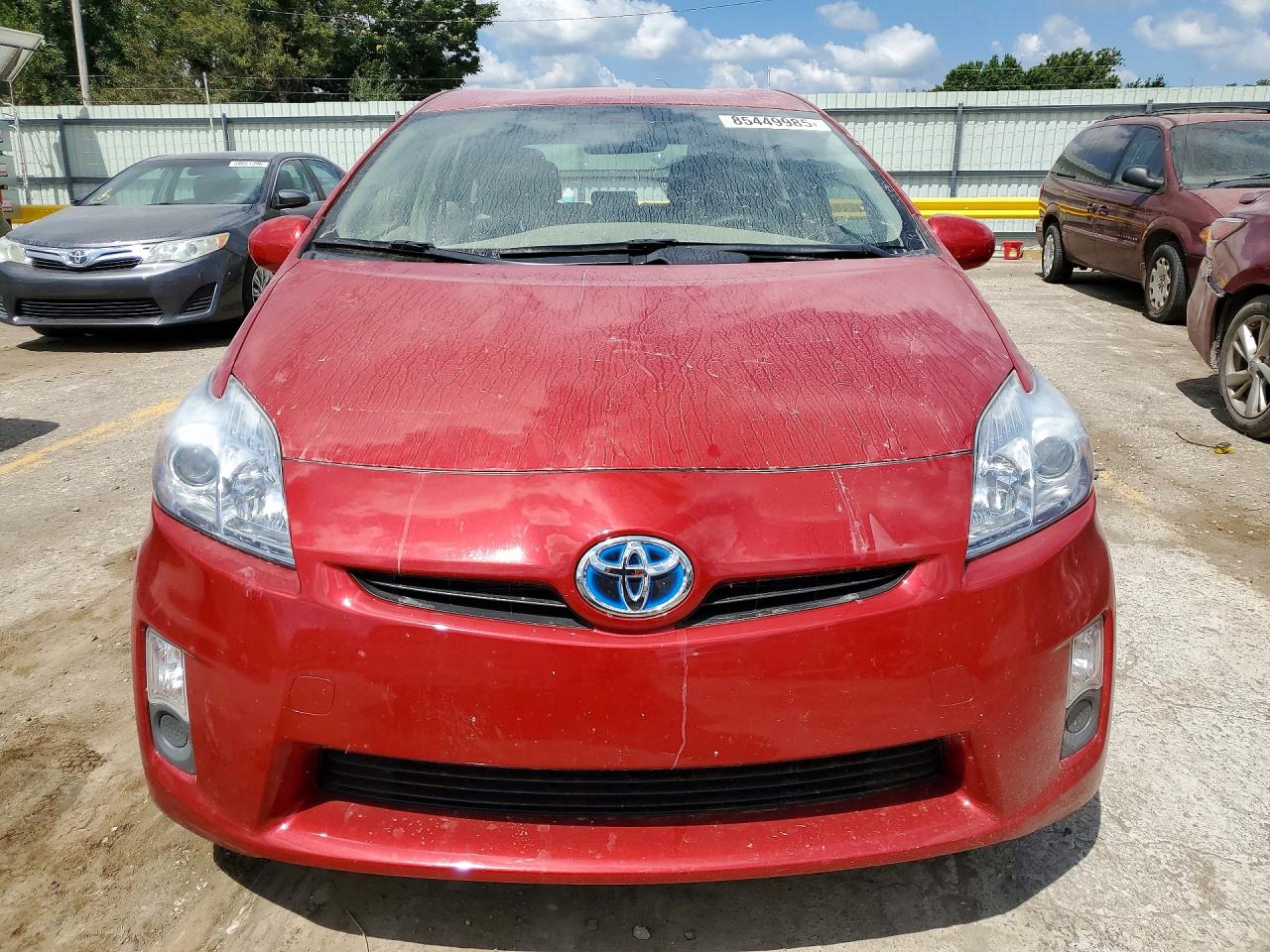 2011 Toyota Prius Three Red vin: JTDKN3DU4B1433875