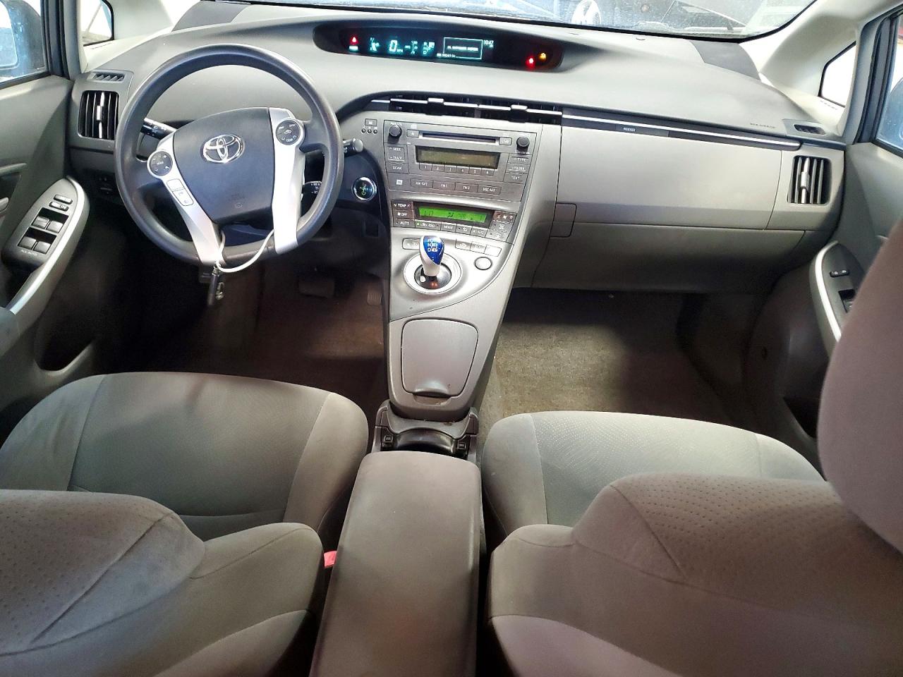 2011 Toyota Prius Three Gray vin: JTDKN3DU4B1457416