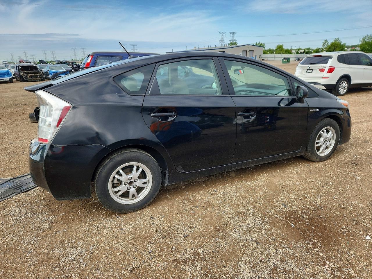 2011 Toyota Prius Two Black vin: JTDKN3DU4B5307394