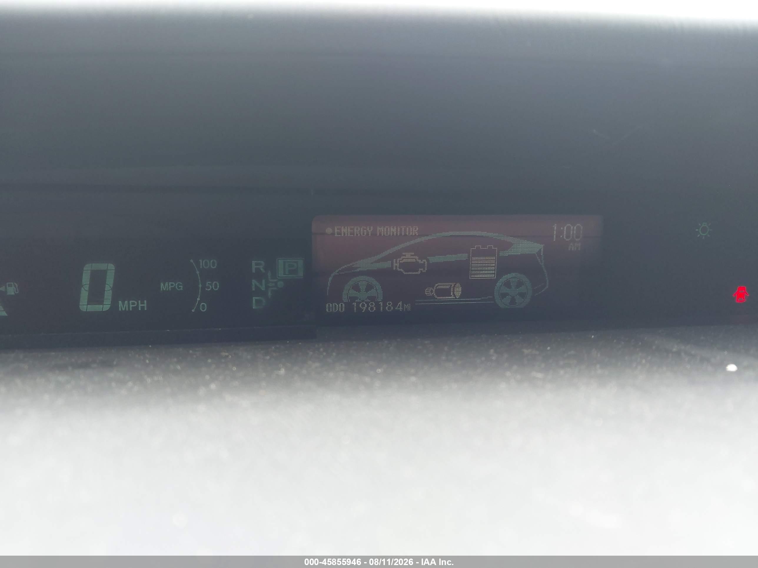 2011 Toyota Prius Two Белый vin: JTDKN3DU4B5330495