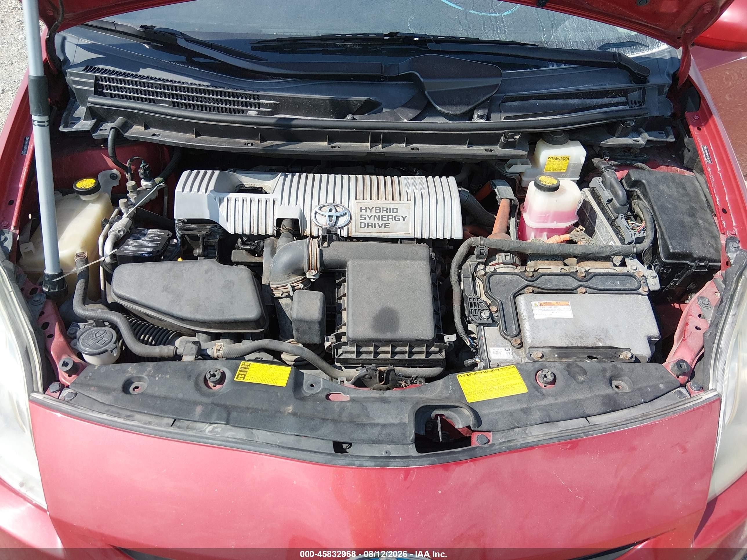 2011 Toyota Prius   Red vin: JTDKN3DU4B5367594
