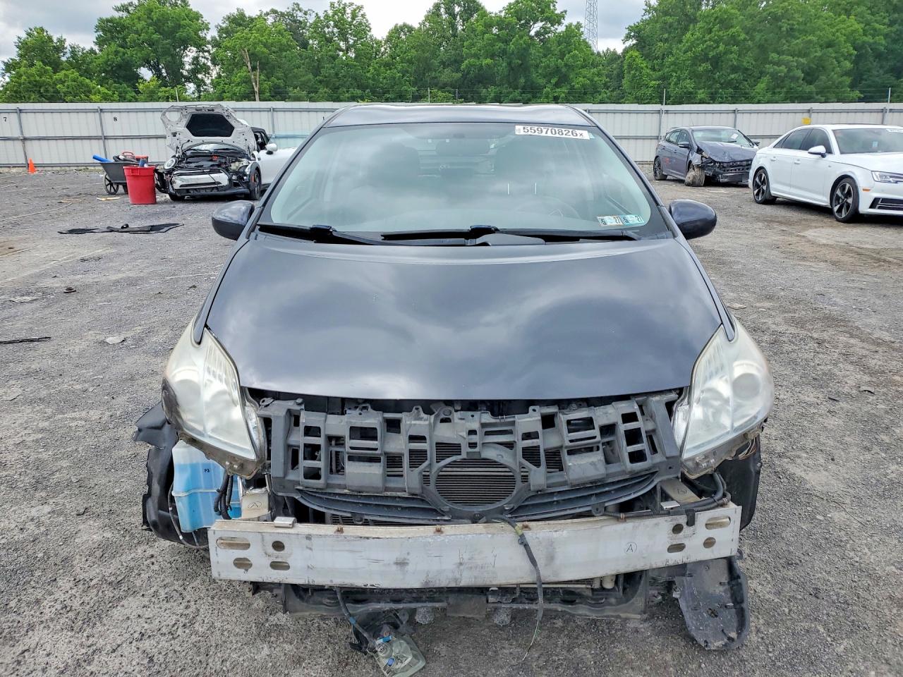 2011 Toyota Prius Three Black vin: JTDKN3DU4B5368633
