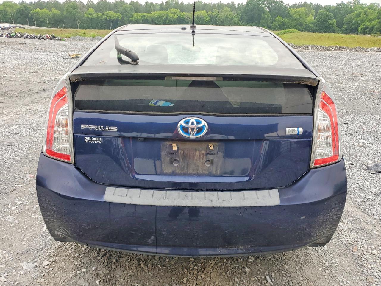 2012 Toyota Prius Two Blue vin: JTDKN3DU4C0333766