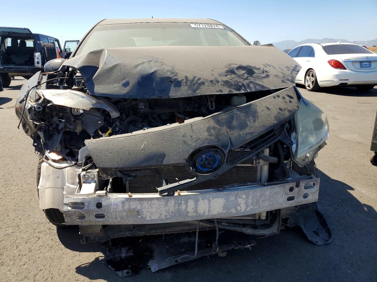 2012 Toyota Prius Two Черный vin: JTDKN3DU4C0334366