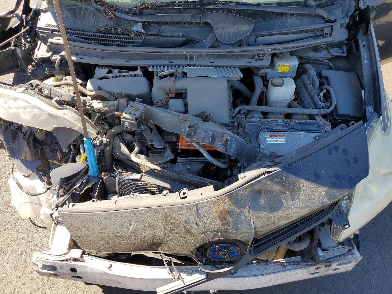 2012 Toyota Prius Two Черный vin: JTDKN3DU4C0334366