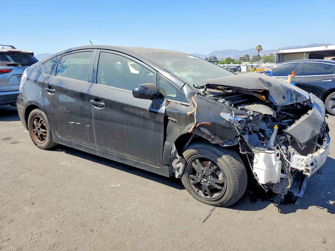 2012 Toyota Prius Two Черный vin: JTDKN3DU4C0334366