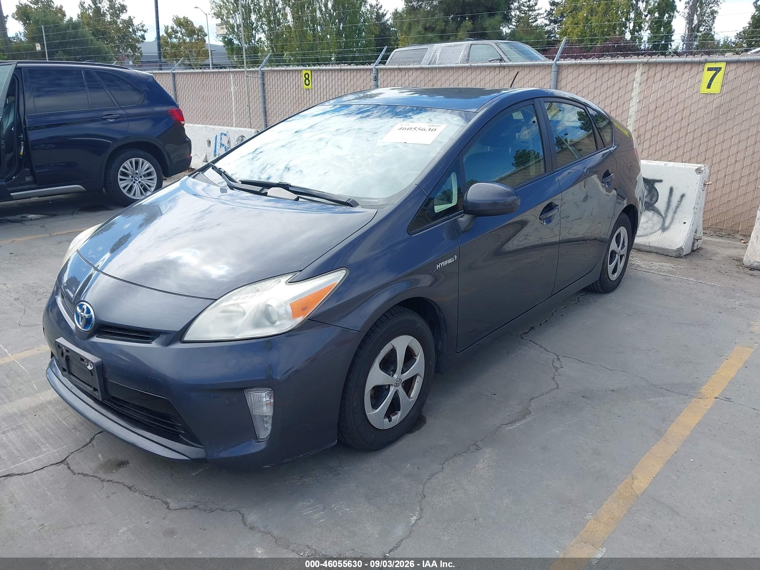 2012 Toyota Prius Four Gray vin: JTDKN3DU4C1503098