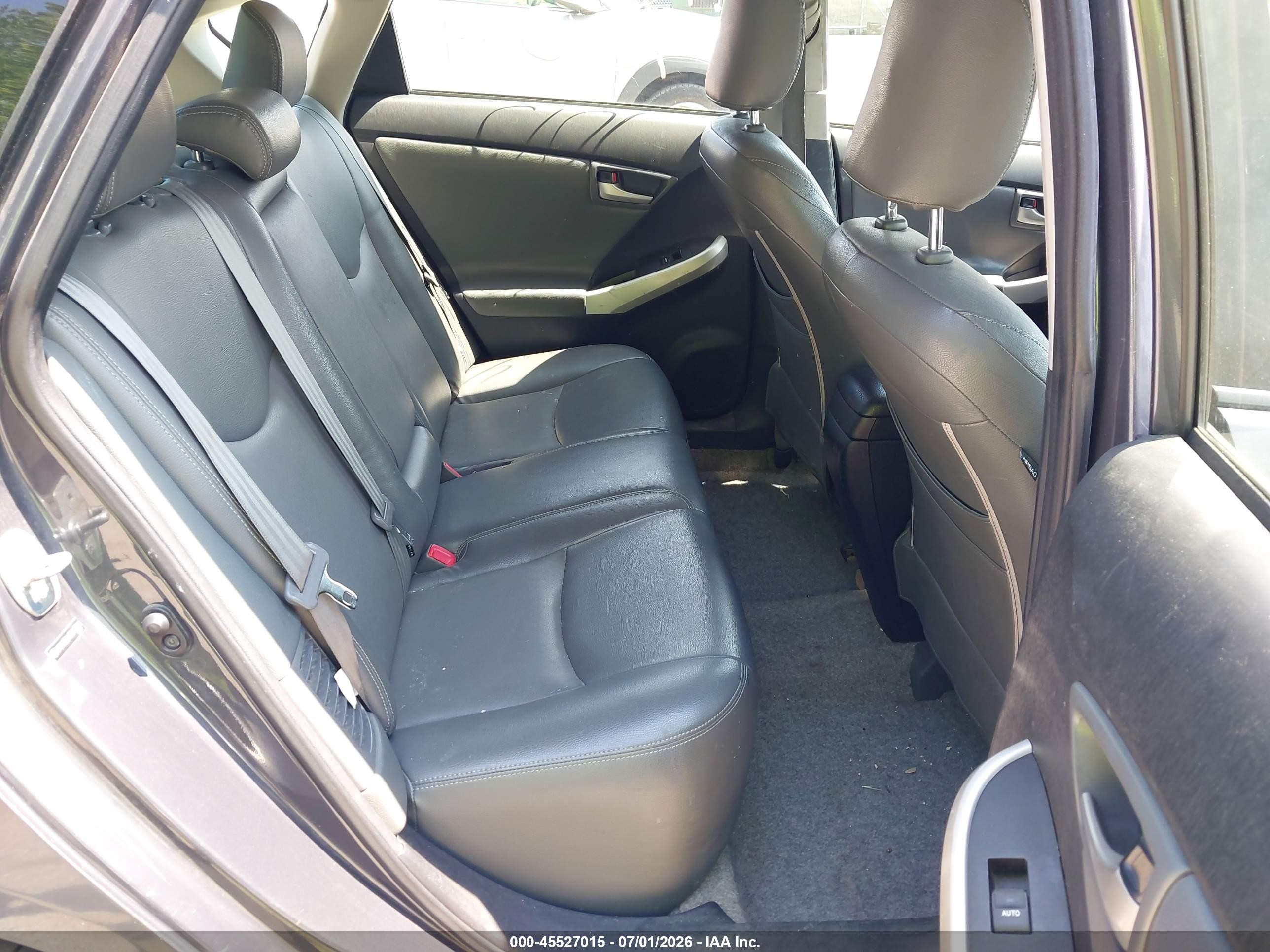 2012 Toyota Prius Two Gray vin: JTDKN3DU4C5449794