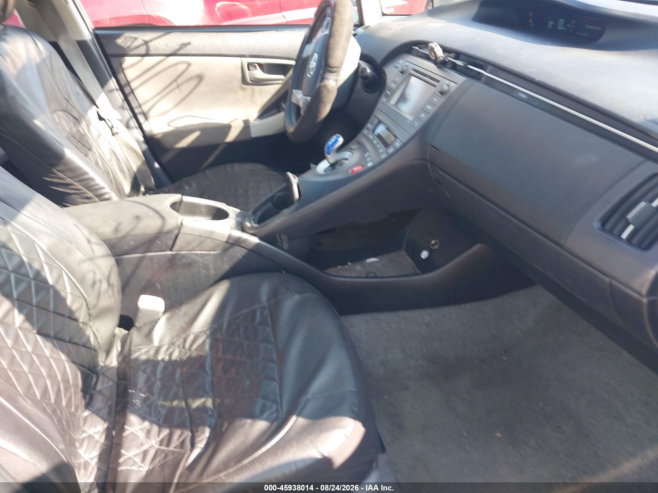 2012 Toyota Prius Two Silver vin: JTDKN3DU4C5537809