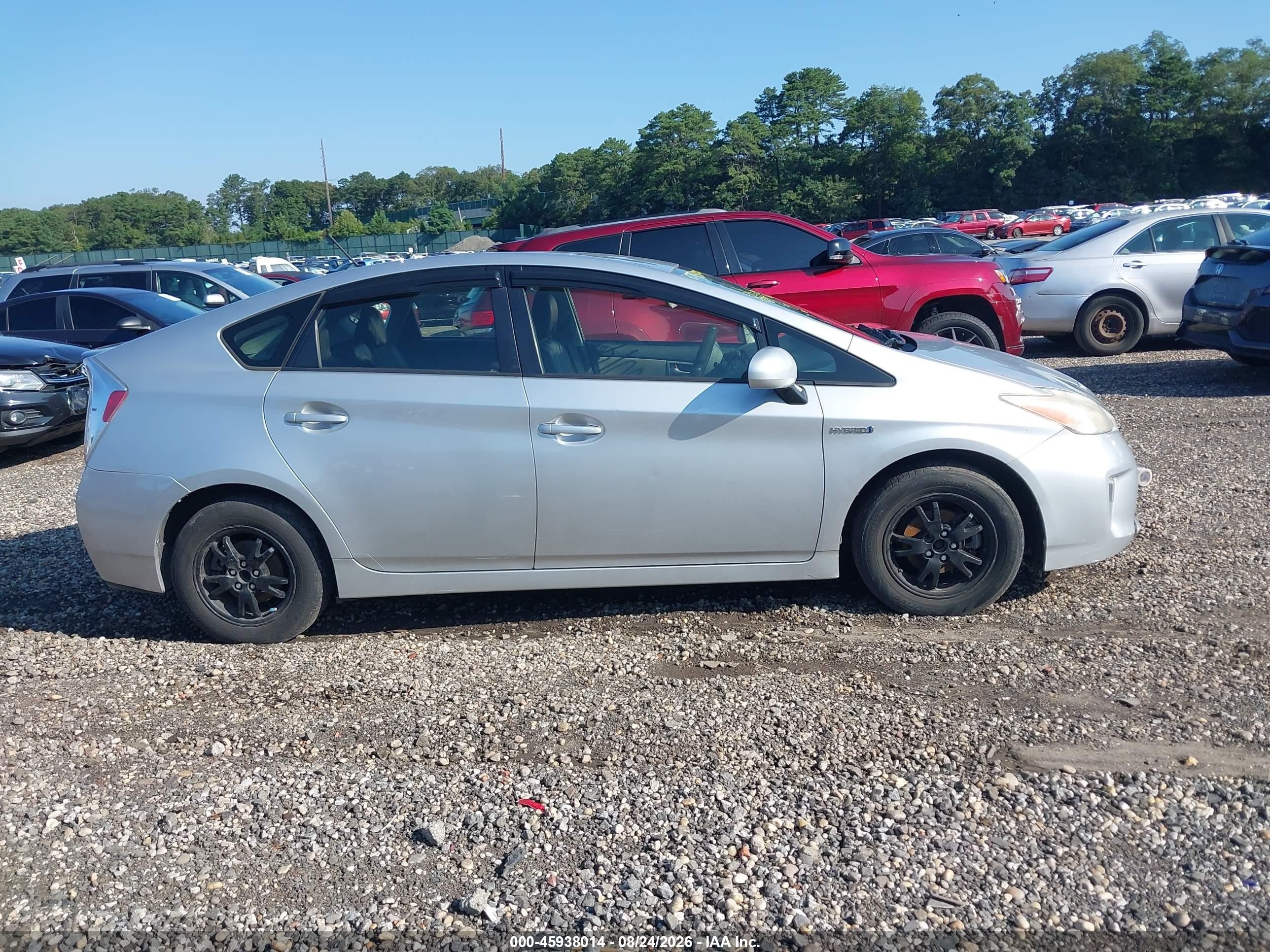 2012 Toyota Prius Two Silver vin: JTDKN3DU4C5537809