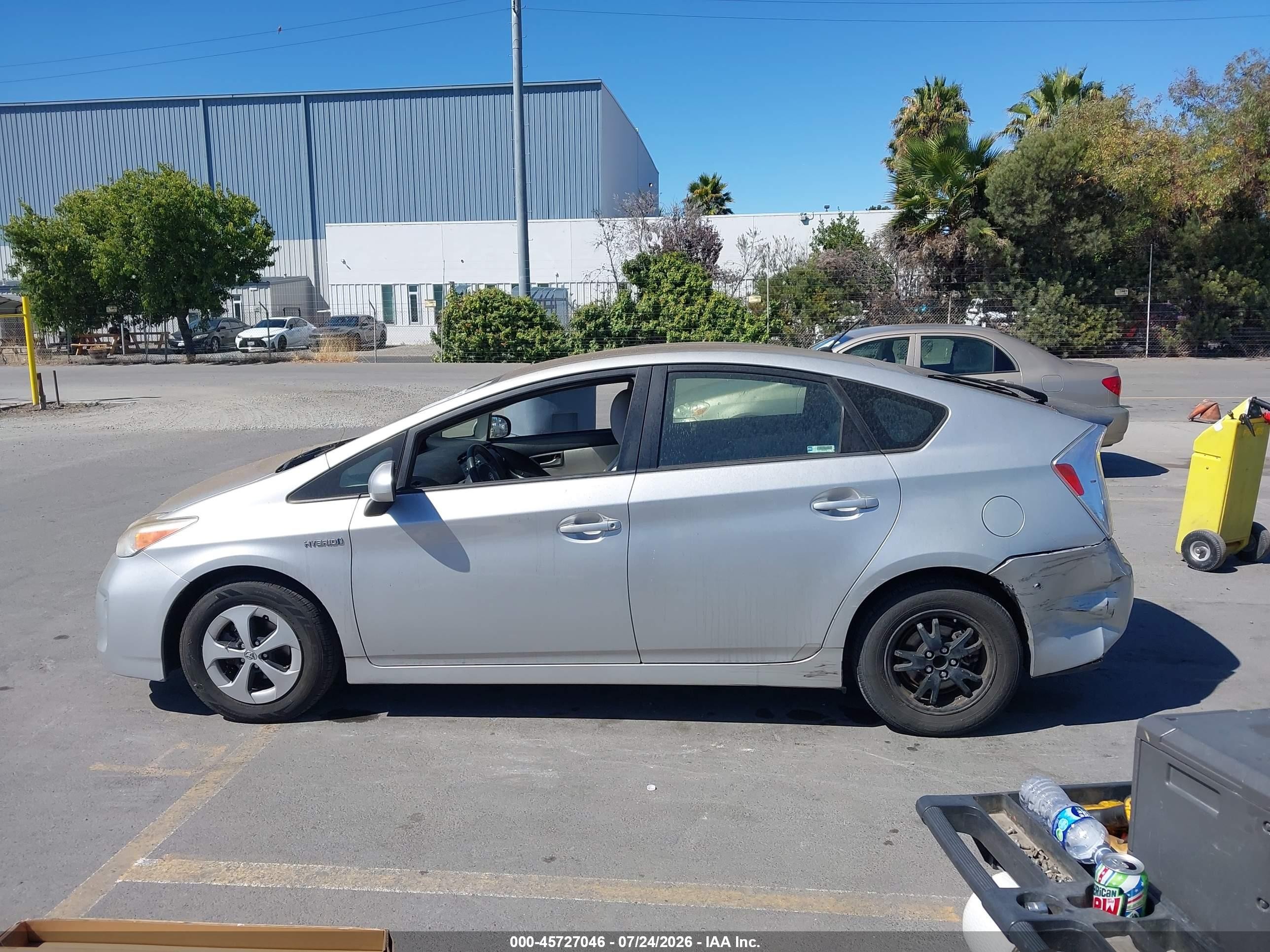 2013 Toyota Prius Two Silver vin: JTDKN3DU4D0343697