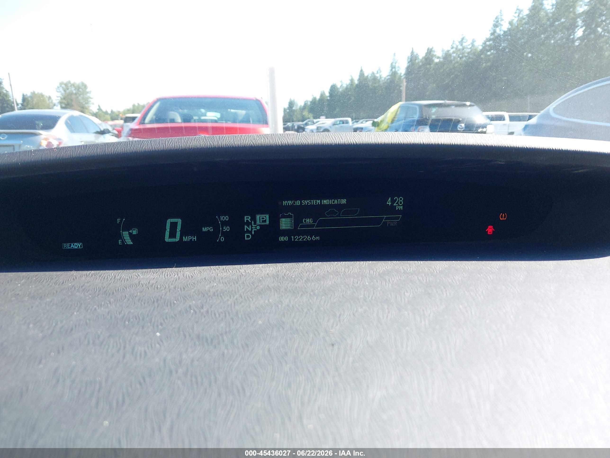 2013 Toyota Prius Three Red vin: JTDKN3DU4D0349905
