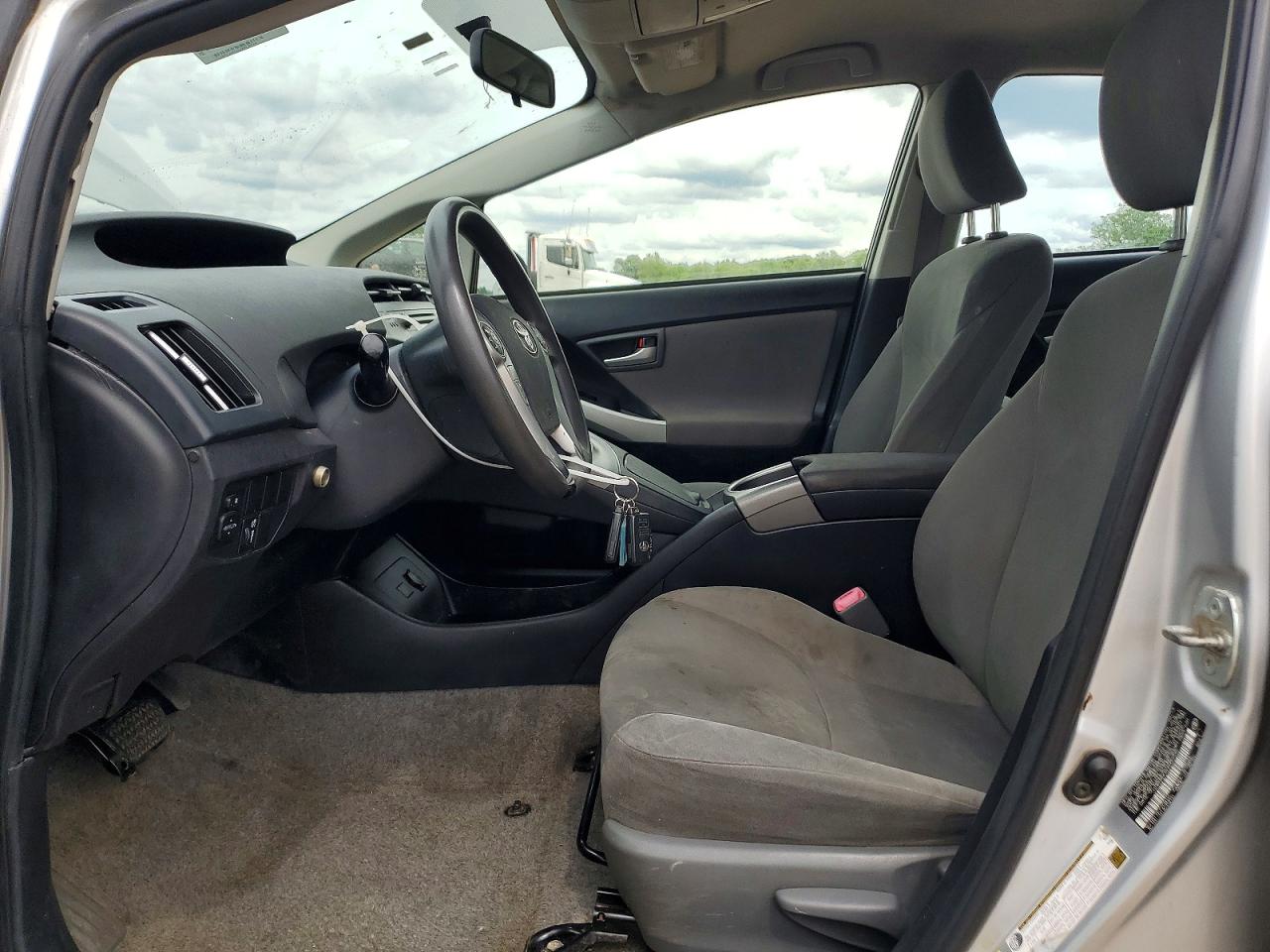2013 Toyota Prius Two Silver vin: JTDKN3DU4D0349936