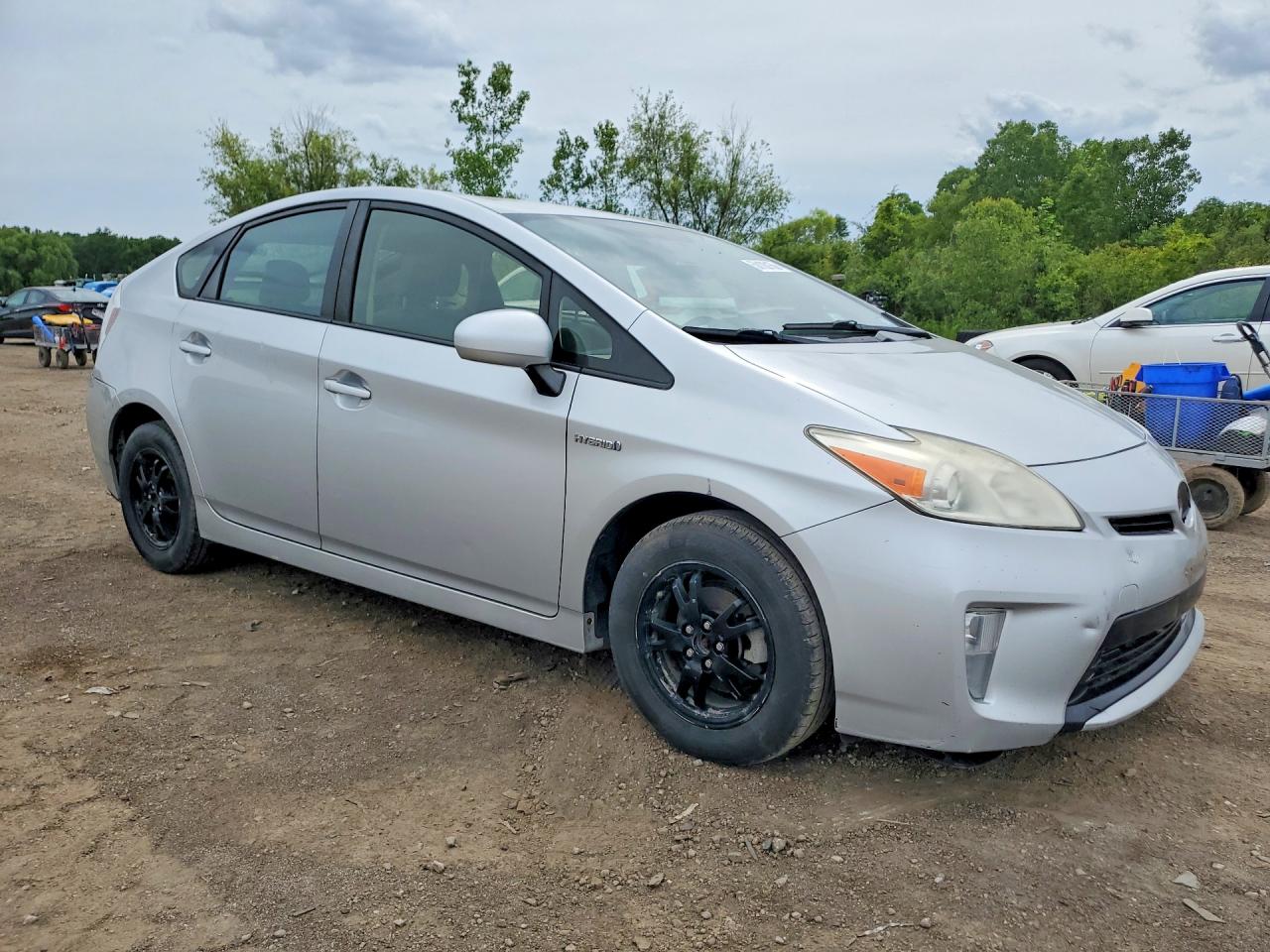 2013 Toyota Prius Two Silver vin: JTDKN3DU4D0349936