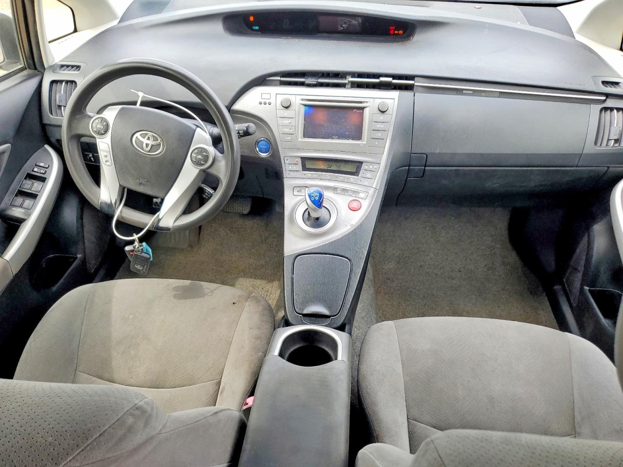 2013 Toyota Prius Two Silver vin: JTDKN3DU4D0349936