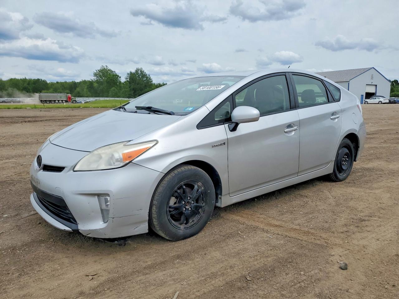2013 Toyota Prius Two Silver vin: JTDKN3DU4D0349936