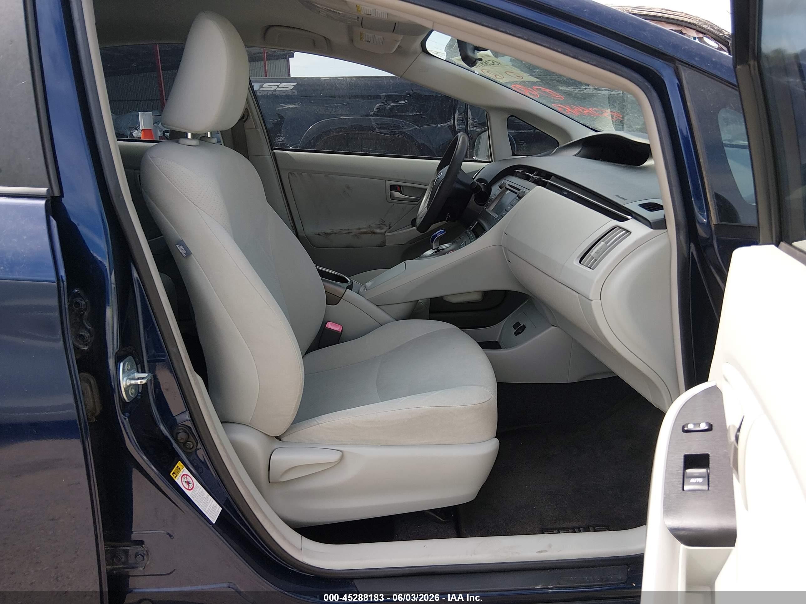 2013 Toyota Prius Two Blue vin: JTDKN3DU4D0350715