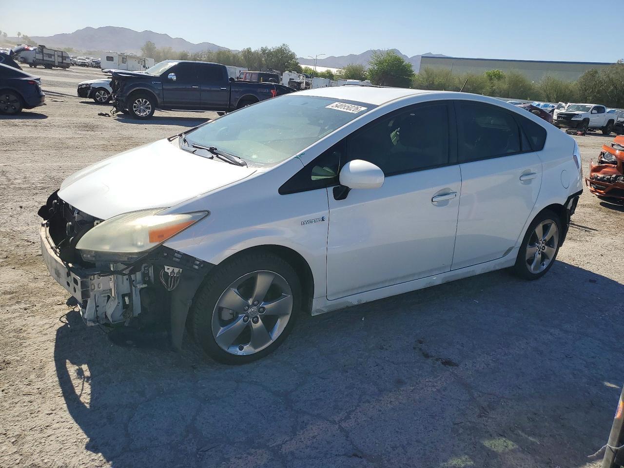2013 Toyota Prius Persona Series Se Белый vin: JTDKN3DU4D1664133
