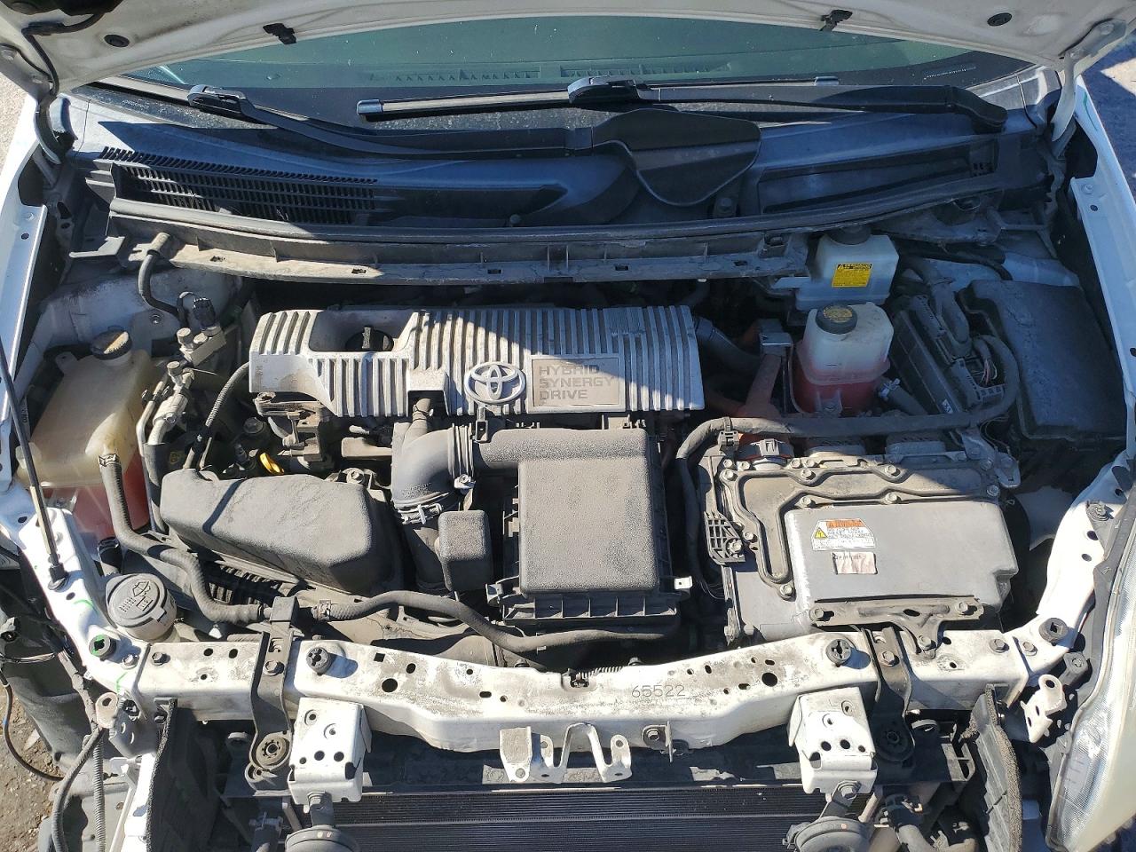 2013 Toyota Prius Persona Series Se Белый vin: JTDKN3DU4D1664133