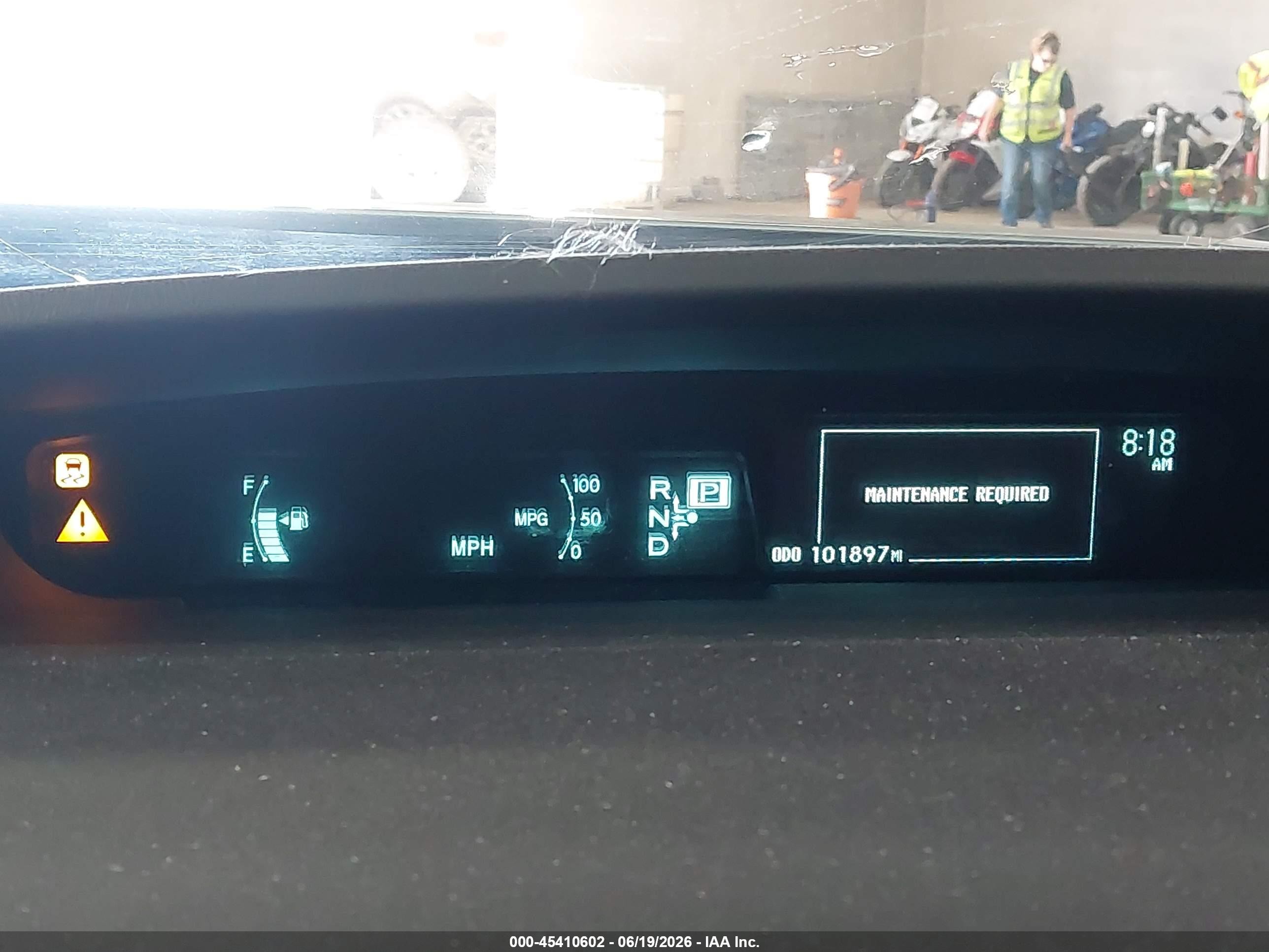 2013 Toyota Prius Two Light Blue vin: JTDKN3DU4D1669977