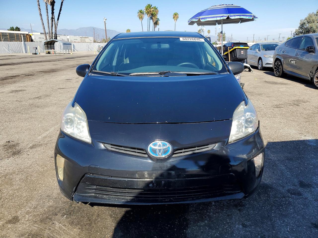 2013 Toyota Prius Three Black vin: JTDKN3DU4D1715081