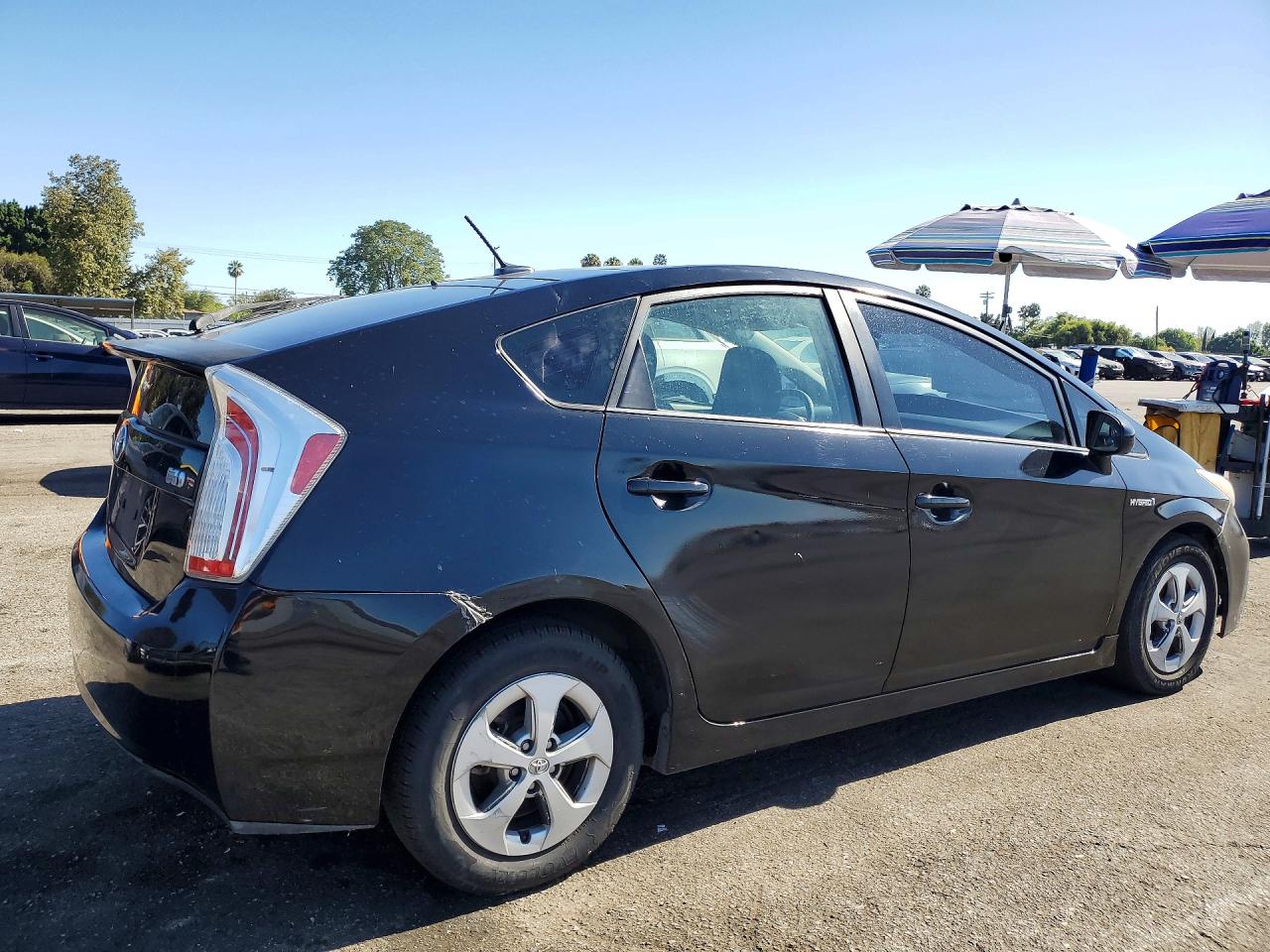 2013 Toyota Prius Three Black vin: JTDKN3DU4D1715081
