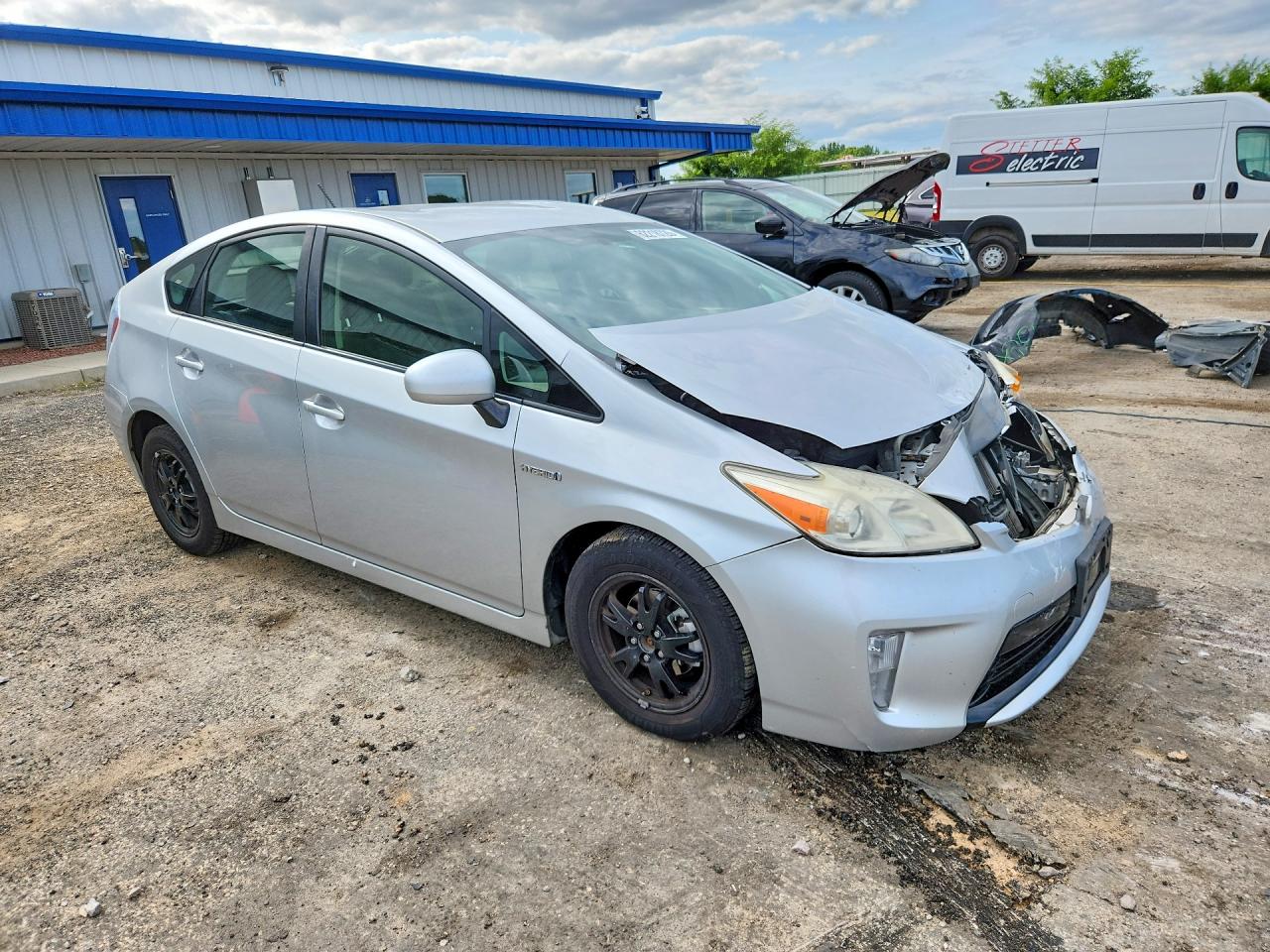2013 Toyota Prius Two Silver vin: JTDKN3DU4D5540064