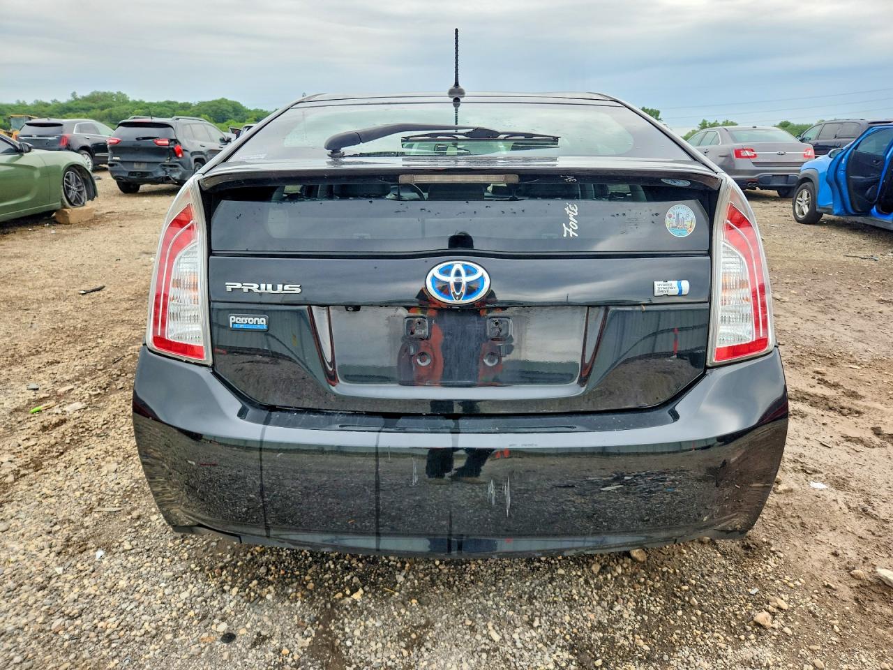 2013 Toyota Prius Persona Series Se Black vin: JTDKN3DU4D5570780