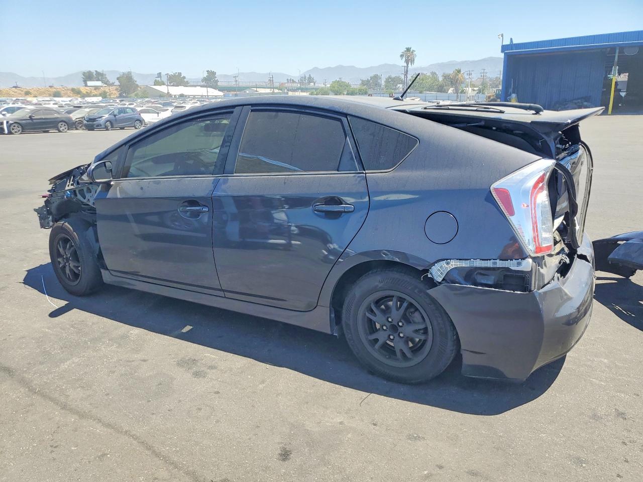 2013 Toyota Prius Two Gray vin: JTDKN3DU4D5584890